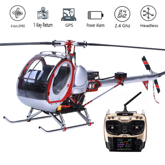 1JCZK 300c Scale Smart Drone 6CH RC Helicopter 450L Heli 6CH 3D 6-axis-Gyro Flybarless GPS Helicopter RTF 2.4GHZ Drone Toy