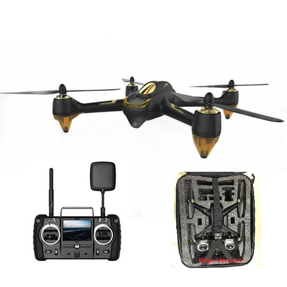 3Hubsan H501S X4 5.8G FPV 10CH Brushless with 1080P HD Camera GPS RC Quadcopter Advanced High Luxury Version With backpack